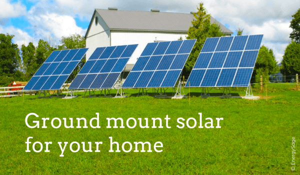 Ground mount solars